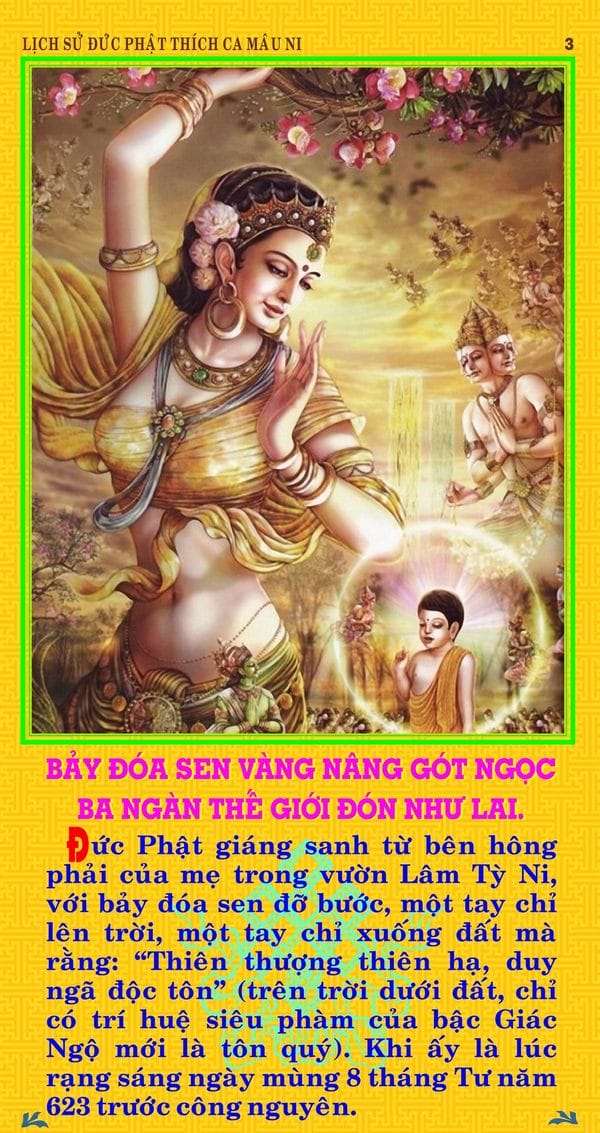 Lịch sử Đức Phật bằng tranh