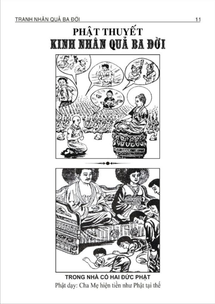 Phật Thuyết Kinh Nhân Quả Ba Đời