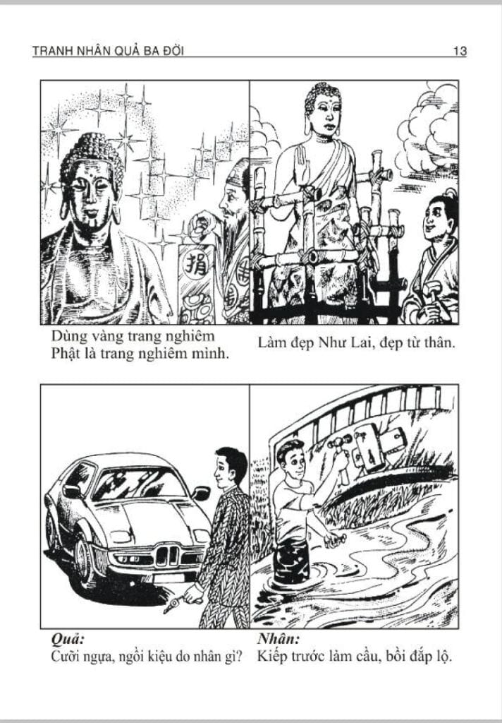 Phật Thuyết Kinh Nhân Quả Ba Đời