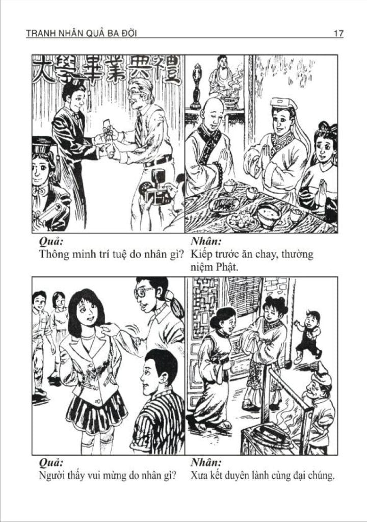 Phật Thuyết Kinh Nhân Quả Ba Đời