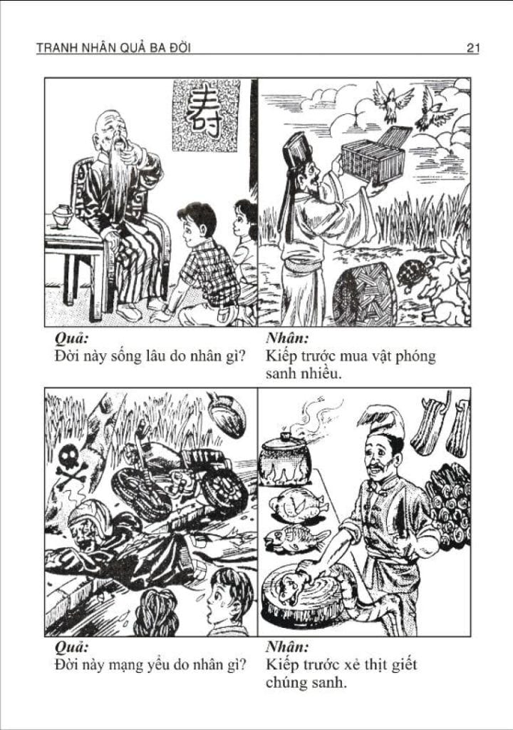 Phật Thuyết Kinh Nhân Quả Ba Đời