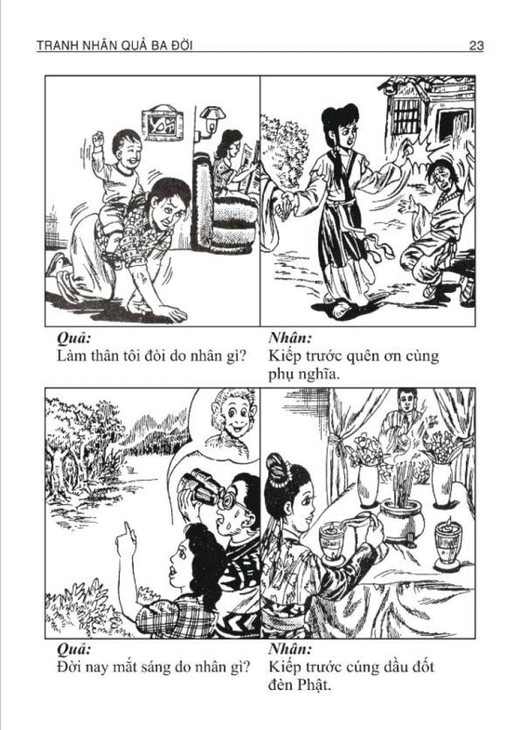 Phật Thuyết Kinh Nhân Quả Ba Đời