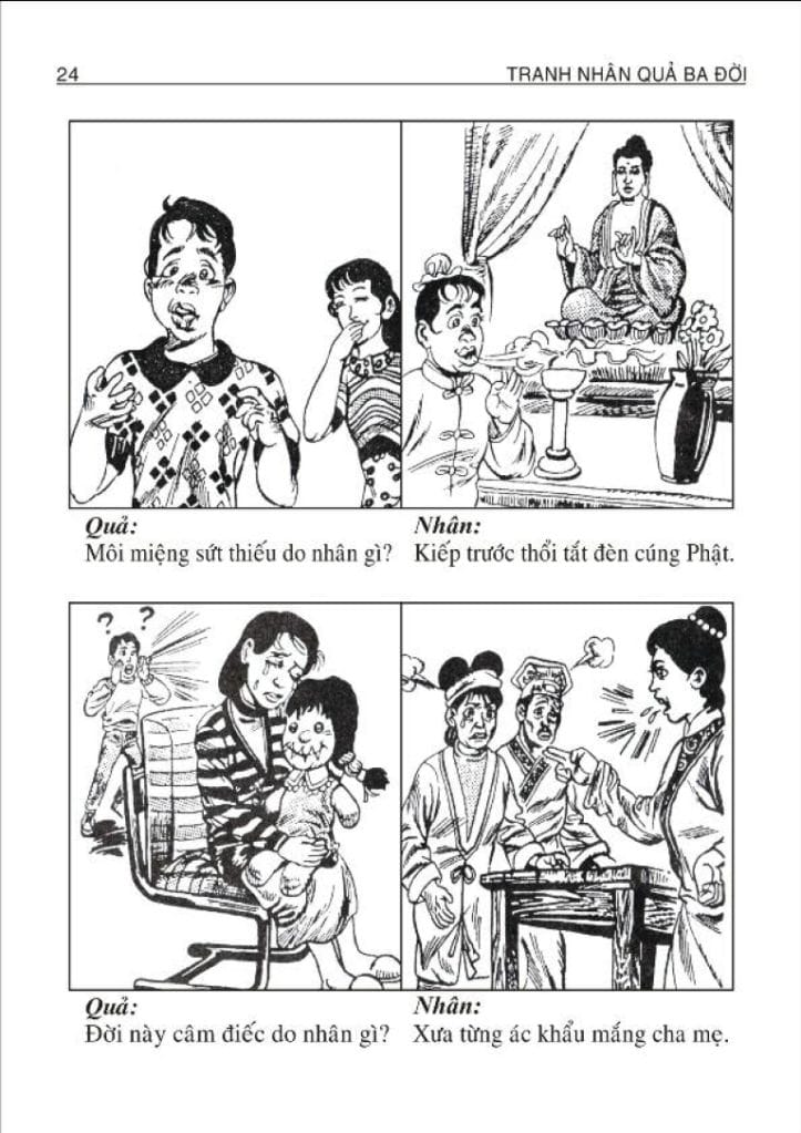 Phật Thuyết Kinh Nhân Quả Ba Đời