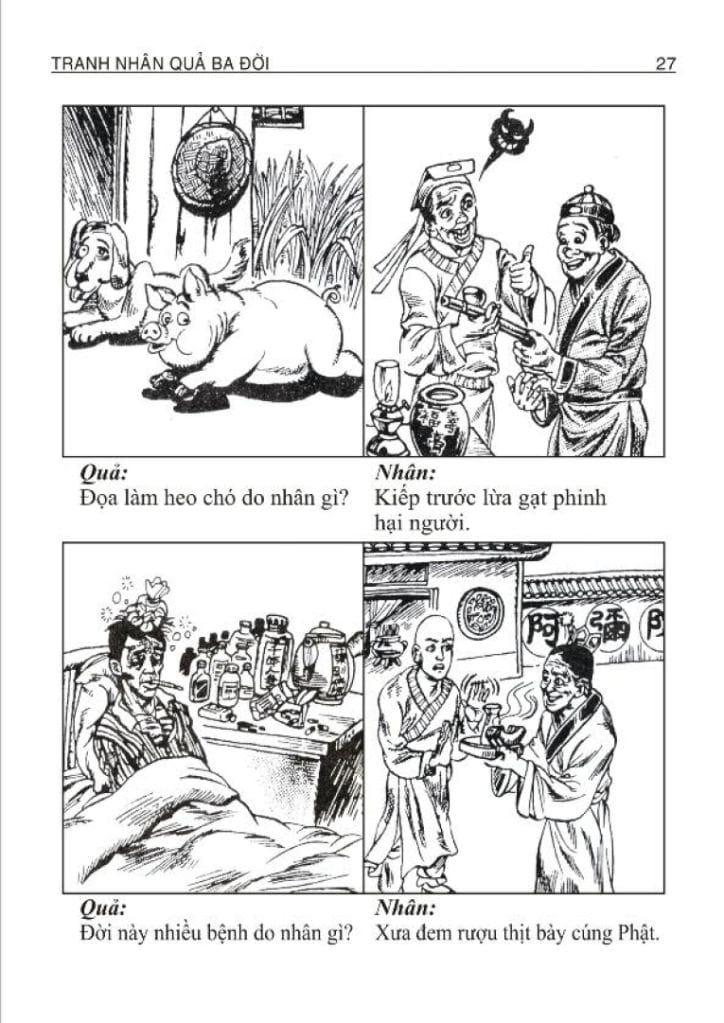 Phật Thuyết Kinh Nhân Quả Ba Đời