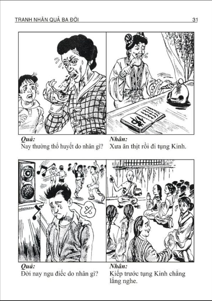 Phật Thuyết Kinh Nhân Quả Ba Đời