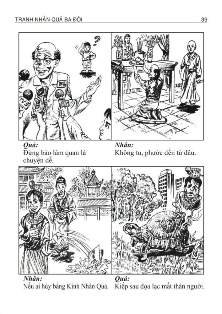 Phật Thuyết Kinh Nhân Quả Ba Đời