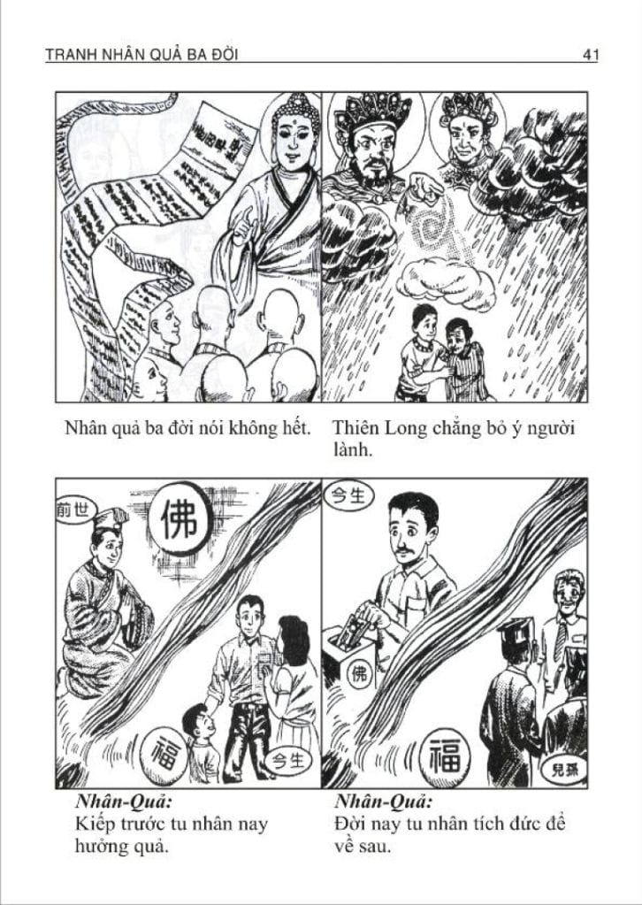 Phật Thuyết Kinh Nhân Quả Ba Đời