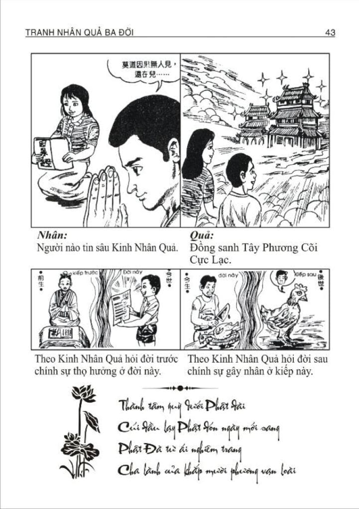 Phật Thuyết Kinh Nhân Quả Ba Đời