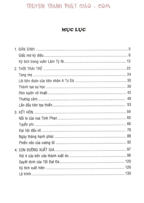 Truyện tranh Đức Phật Thích Ca tập 1