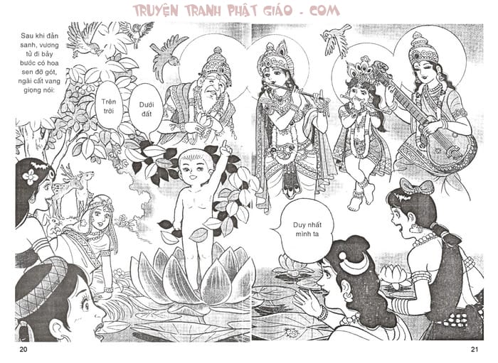 Truyện tranh Đức Phật Thích Ca tập 1