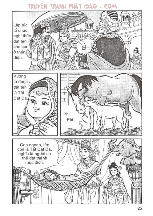 Truyện tranh Đức Phật Thích Ca tập 1