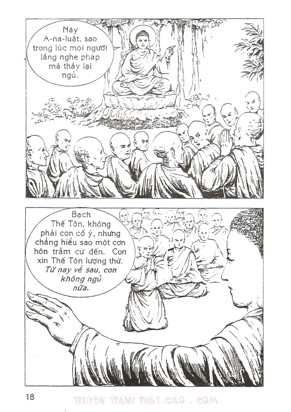 Thập Đại Đệ Tử - A Na Luật