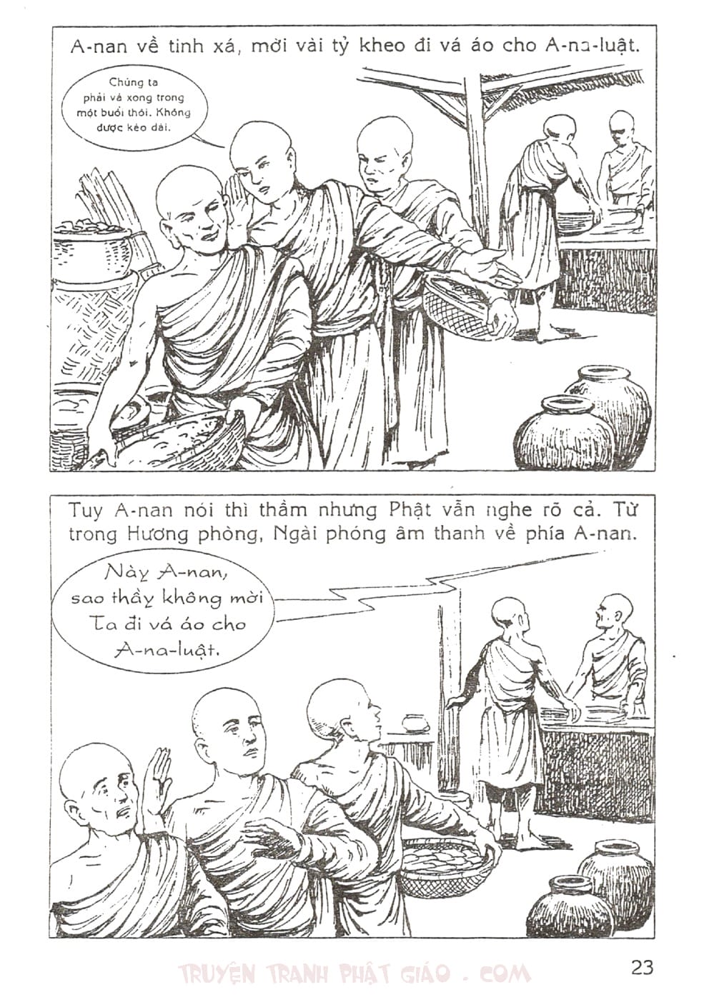 Thập Đại Đệ Tử - A Na Luật