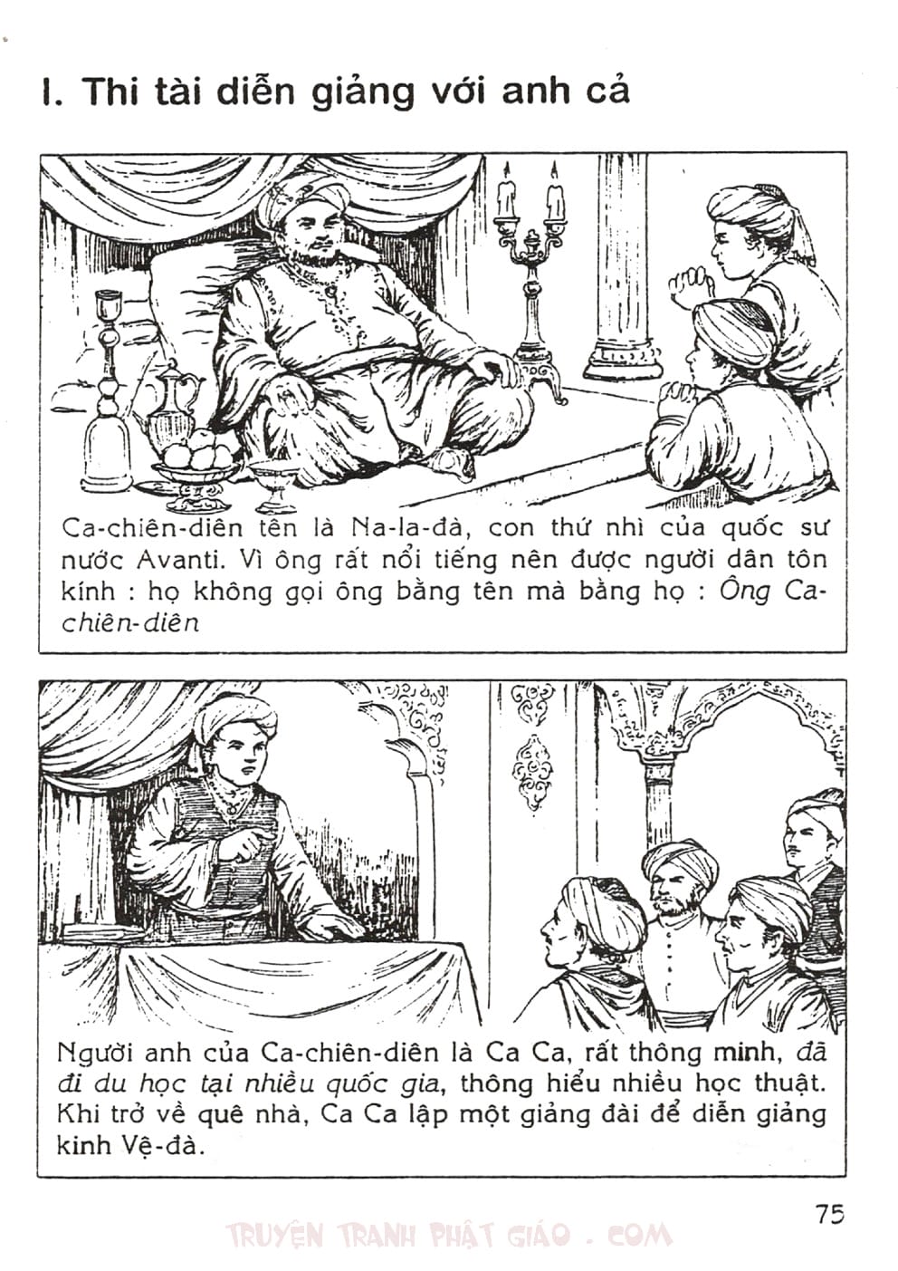 Thập Đại Đệ Tử - Ca Chiên Diên