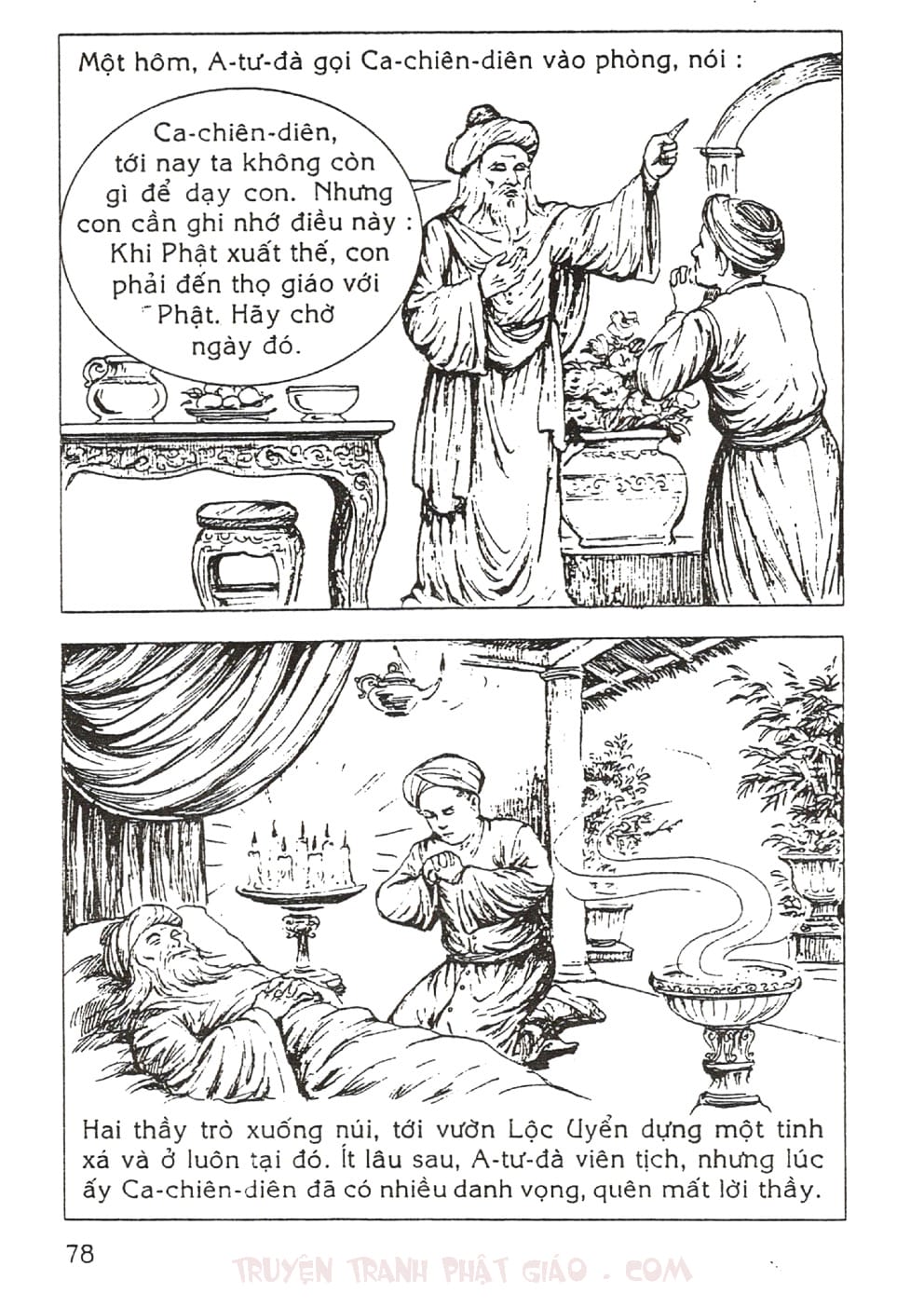 Thập Đại Đệ Tử - Ca Chiên Diên