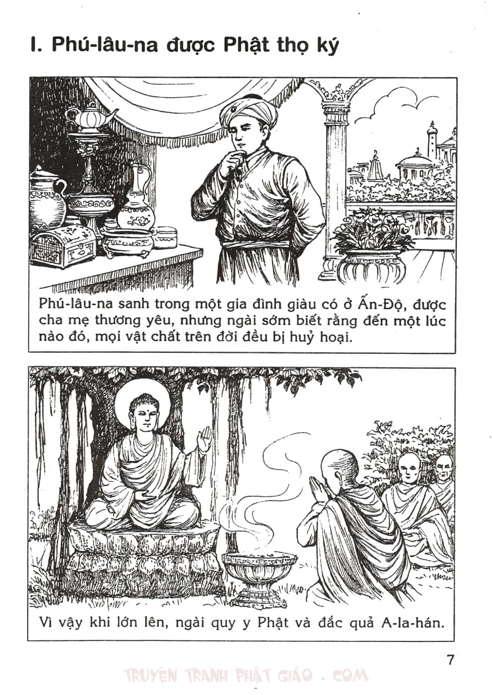 Thập Đại Đệ Tử - Phú Lâu Na