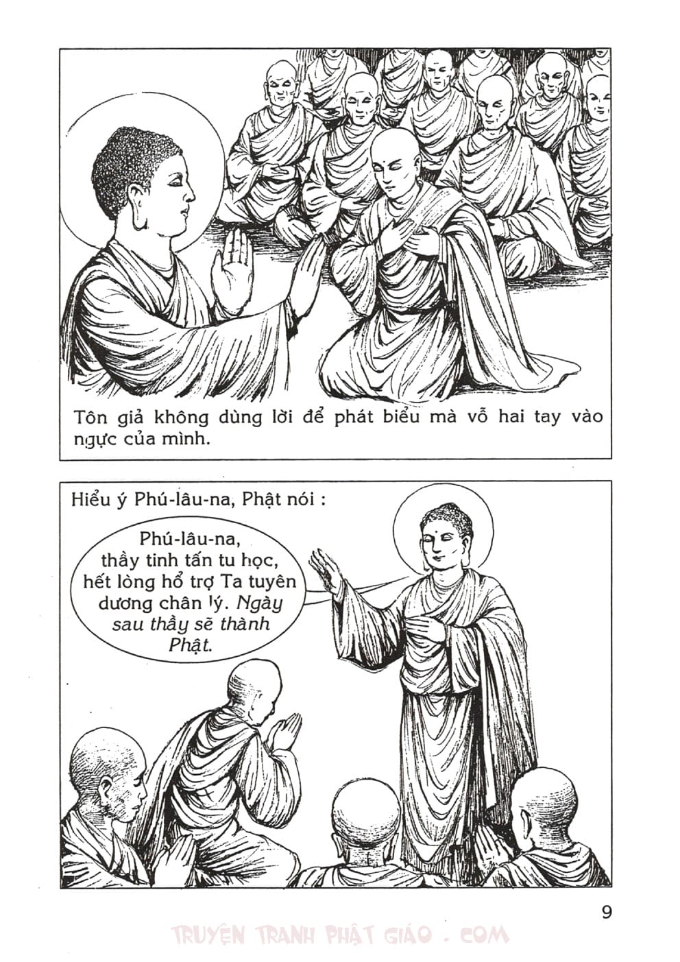 Thập Đại Đệ Tử - Phú Lâu Na