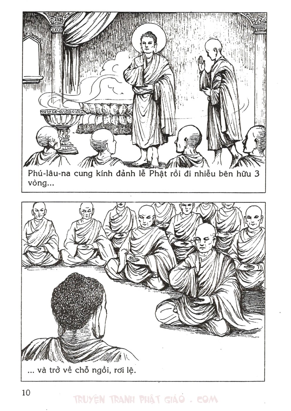 Thập Đại Đệ Tử - Phú Lâu Na