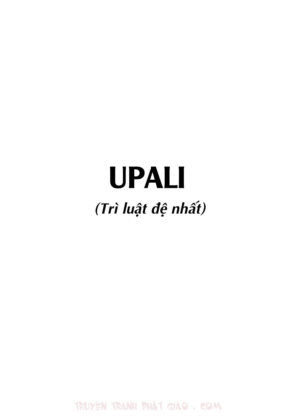 Thập Đại Đệ Tử - Upali