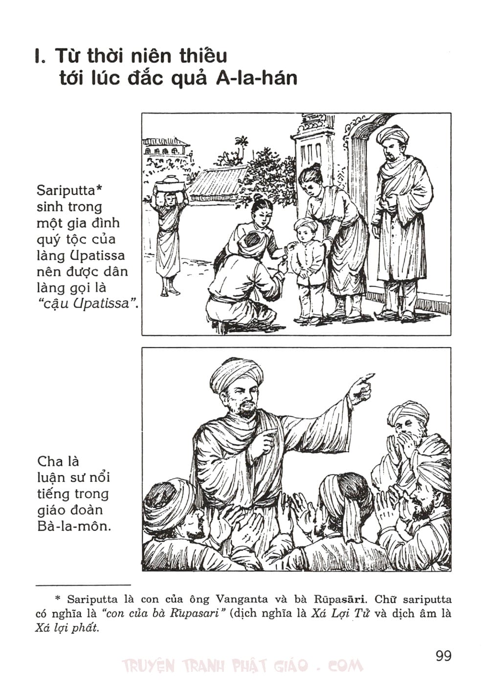 Thập Đại Đệ Tử - Xá Lợi Phất