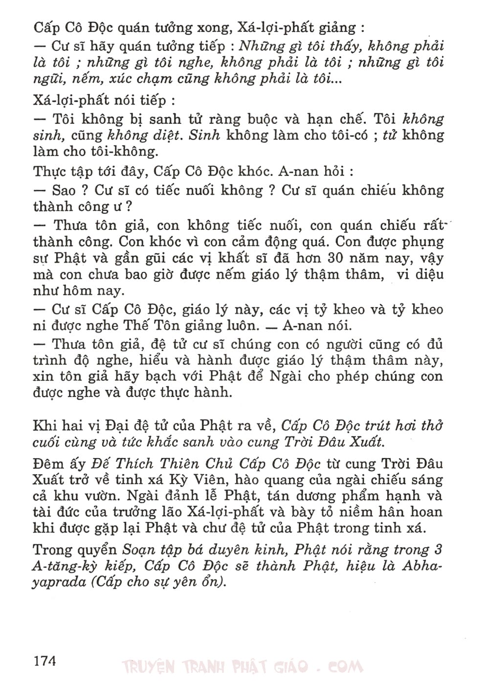 Thập Đại Đệ Tử - Cấp Cô Độc