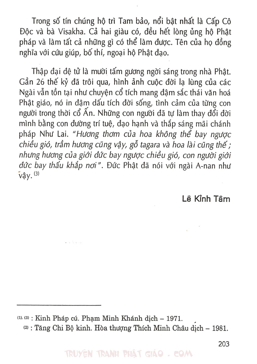 Thập Đại Đệ Tử - Visakha