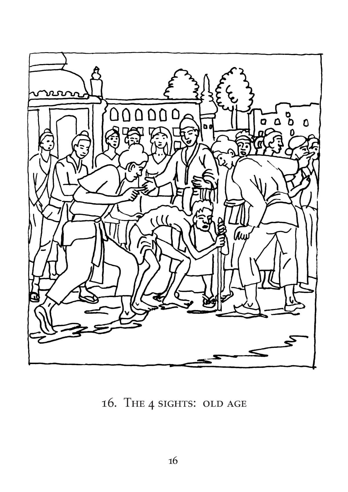 Cuộc đời Đức Phật qua tranh vẽ