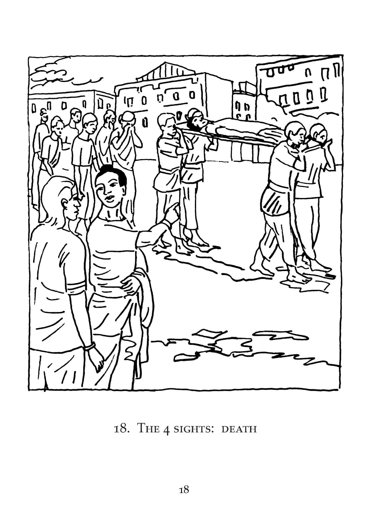 Cuộc đời Đức Phật qua tranh vẽ