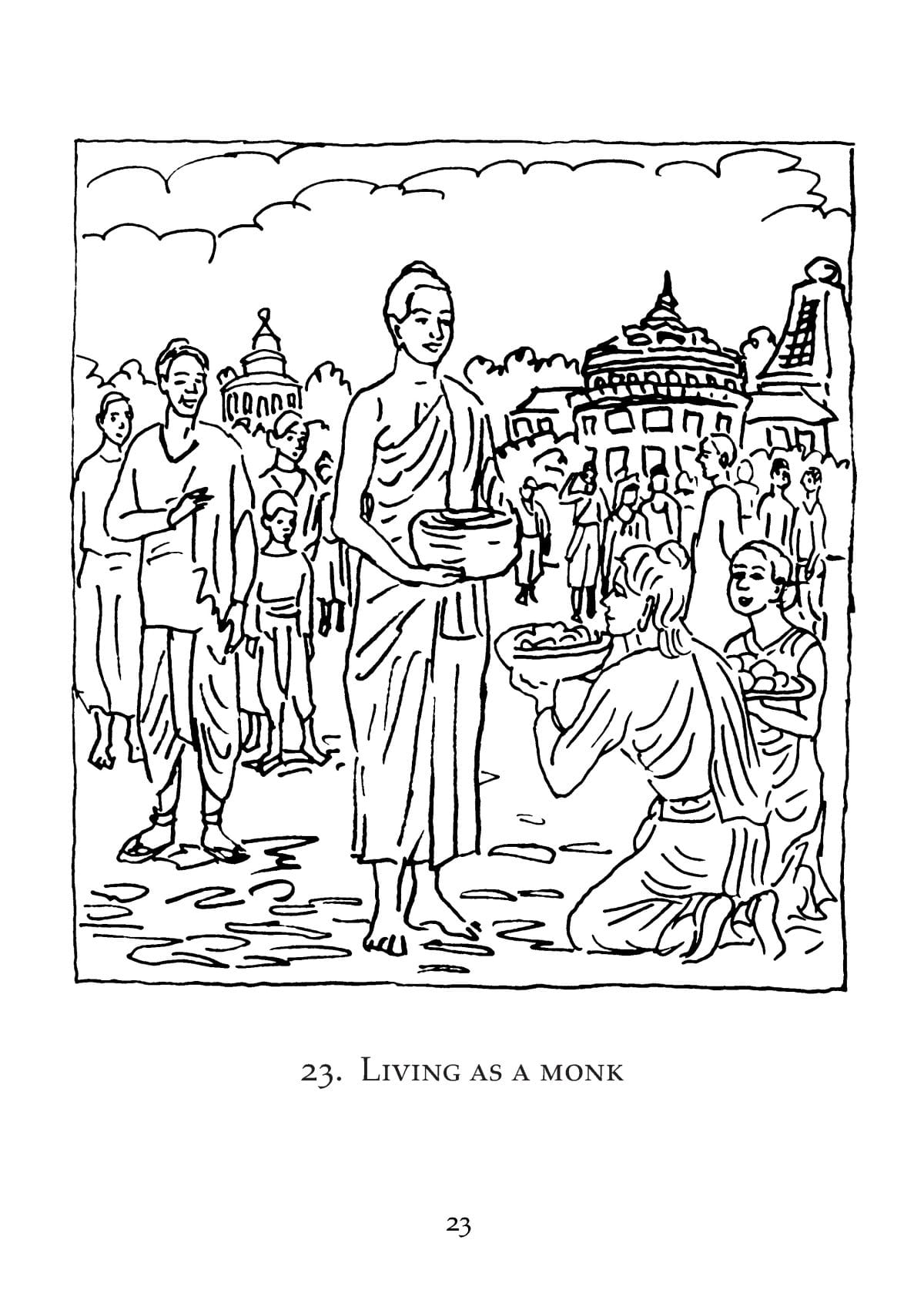 Cuộc đời Đức Phật qua tranh vẽ