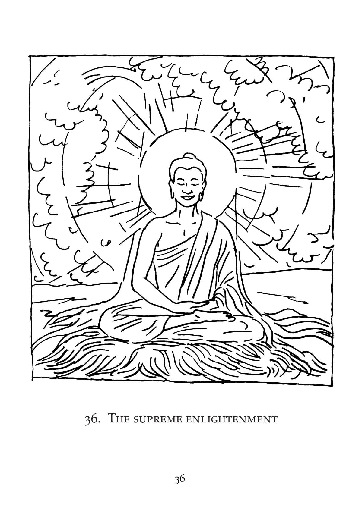 Cuộc đời Đức Phật qua tranh vẽ