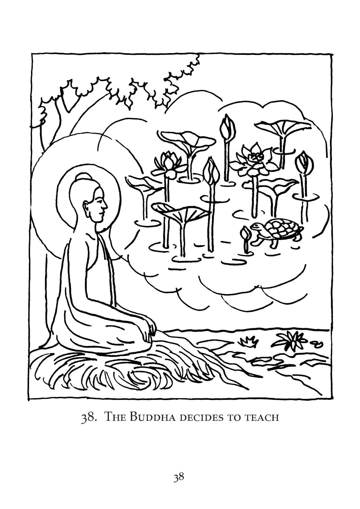 Cuộc đời Đức Phật qua tranh vẽ