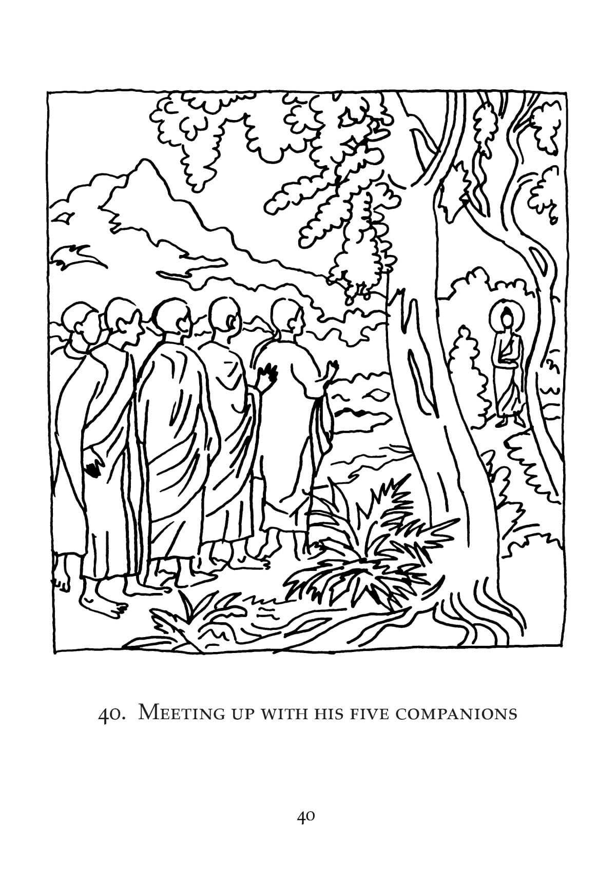 Cuộc đời Đức Phật qua tranh vẽ