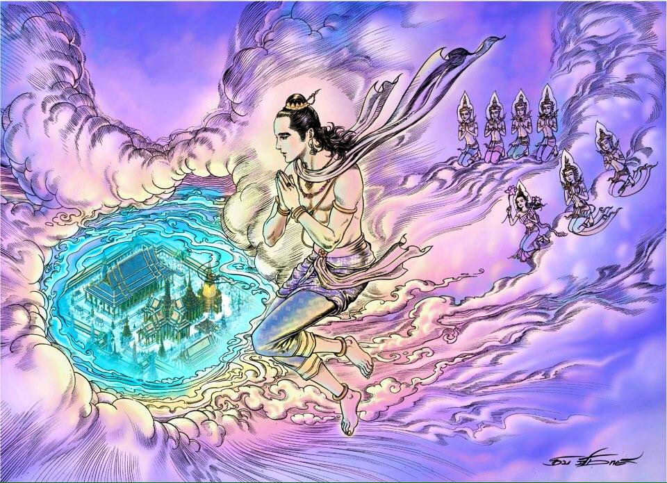 Lược sử Đức Phật - 63 tranh - Thái Lan