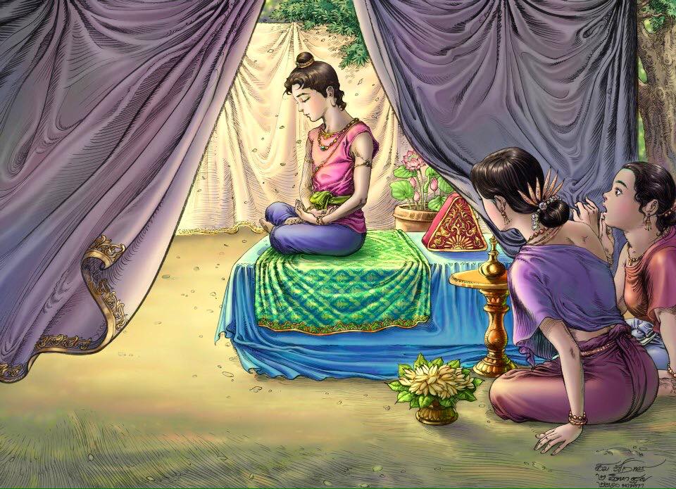 Lược sử Đức Phật - 63 tranh - Thái Lan