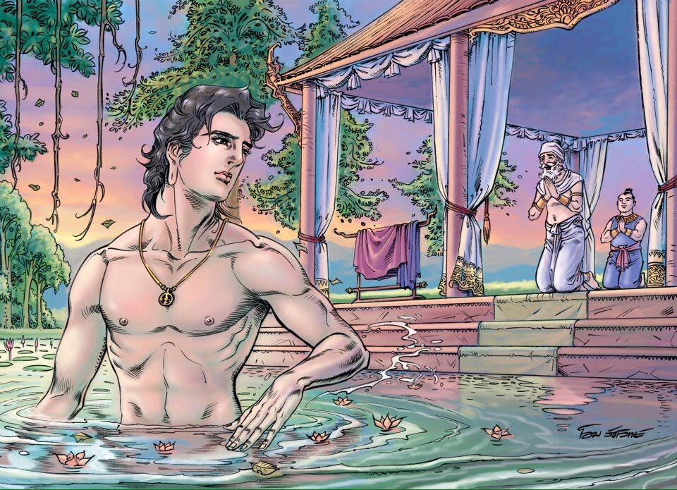 Lược sử Đức Phật - 63 tranh - Thái Lan