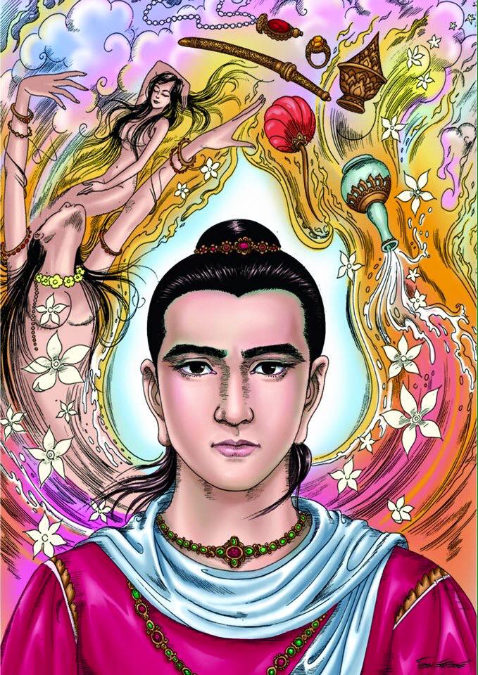 Lược sử Đức Phật - 63 tranh - Thái Lan