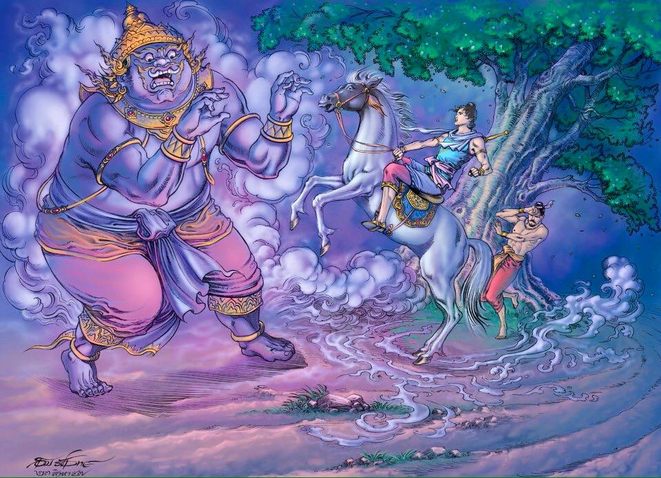 Lược sử Đức Phật - 63 tranh - Thái Lan