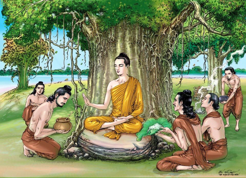 Lược sử Đức Phật - 63 tranh - Thái Lan