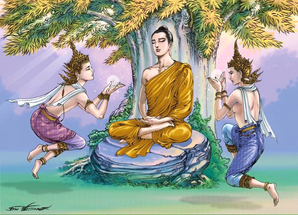 Lược sử Đức Phật - 63 tranh - Thái Lan