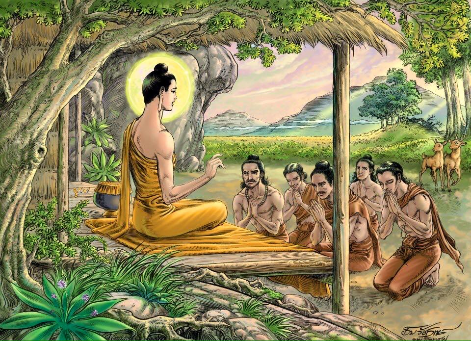 Lược sử Đức Phật - 63 tranh - Thái Lan