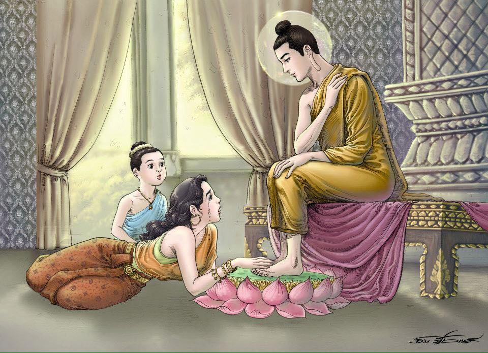 Lược sử Đức Phật - 63 tranh - Thái Lan