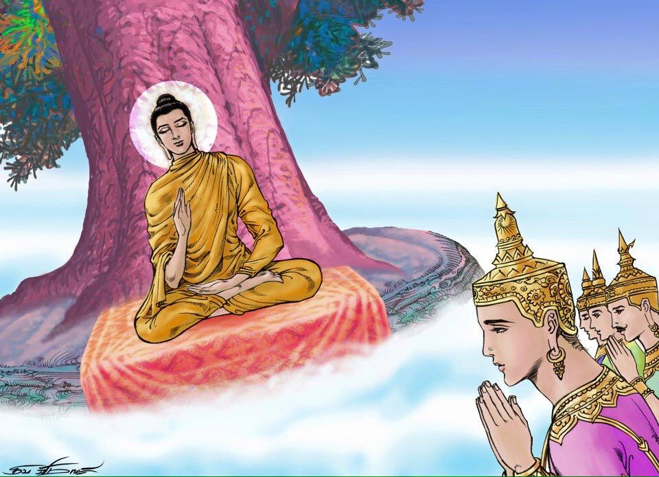 Lược sử Đức Phật - 63 tranh - Thái Lan