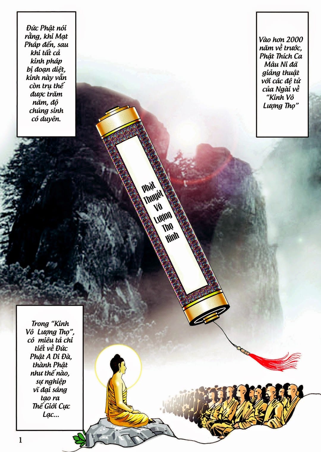 Truyện Tranh A Di Đà Phật