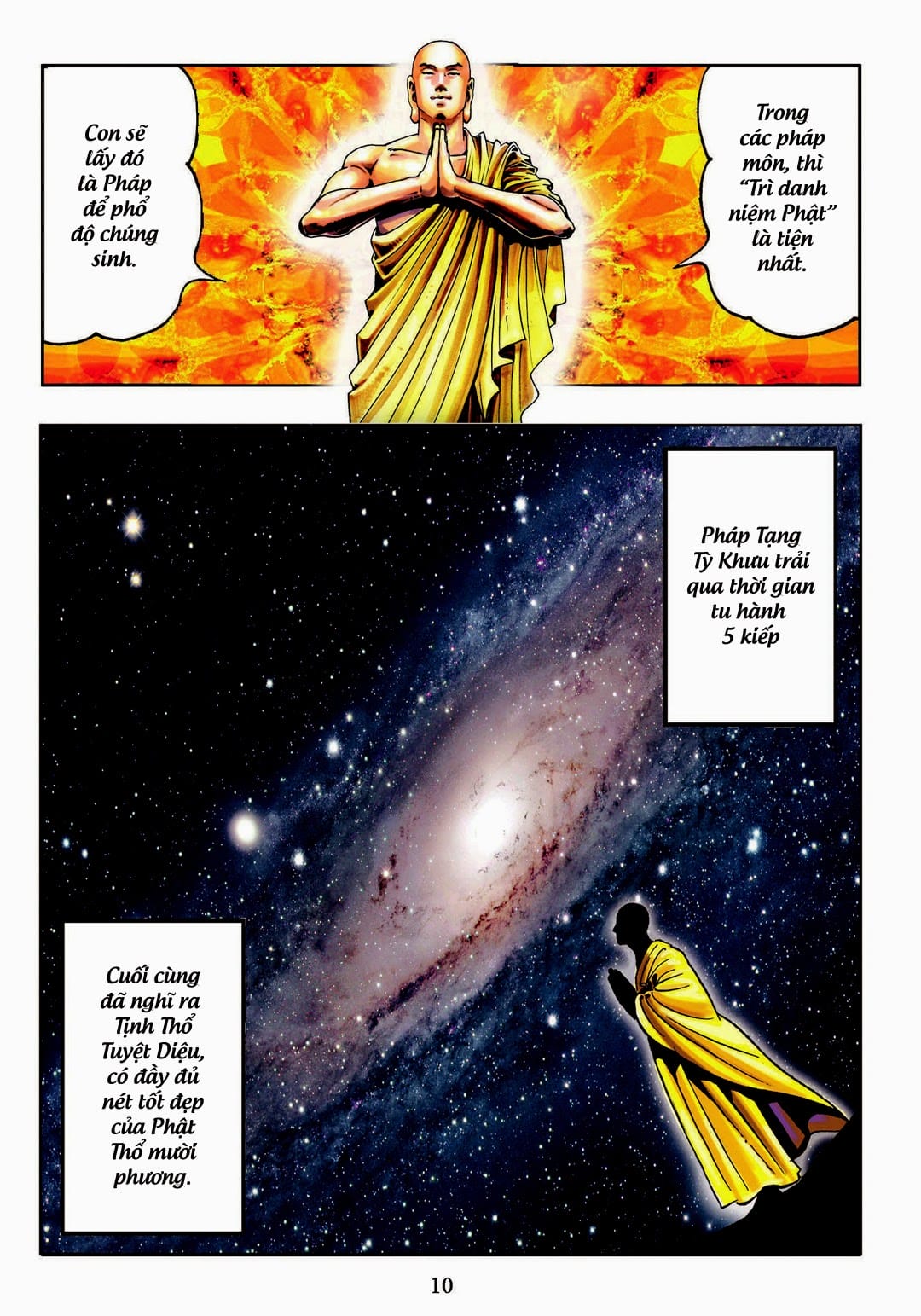 Truyện Tranh A Di Đà Phật