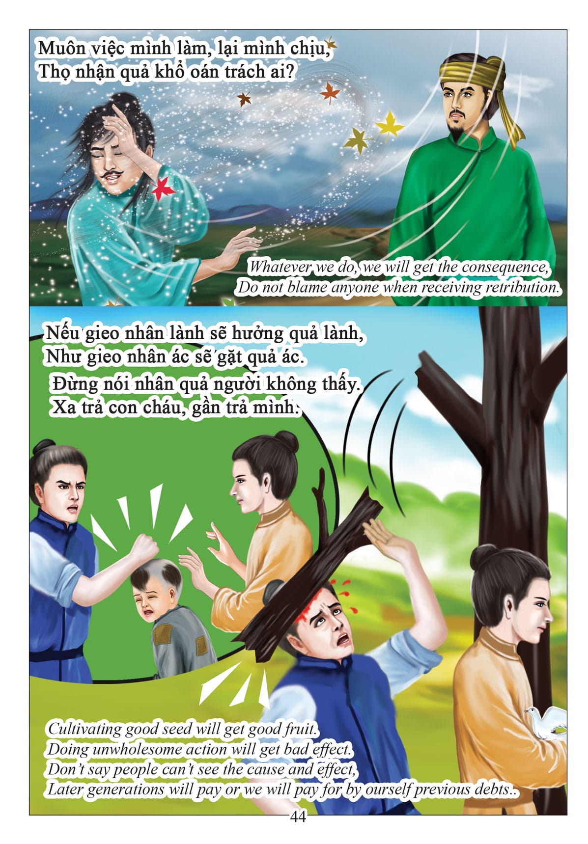 Truyện Tranh Nhân Quả