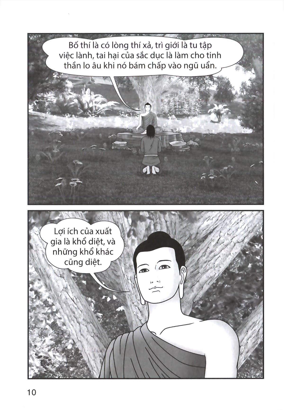 Truyện Tranh Đức Phật Thích Ca - Từ Xuất Gia Đến Hành Đạo - Tập 2