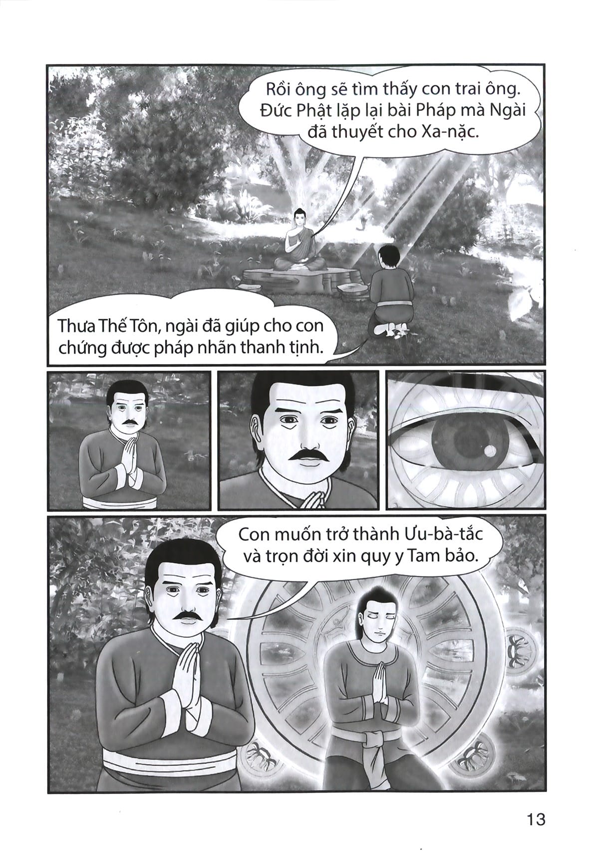 Truyện Tranh Đức Phật Thích Ca - Từ Xuất Gia Đến Hành Đạo - Tập 2