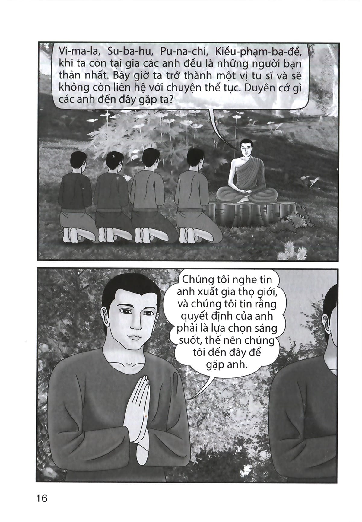 Truyện Tranh Đức Phật Thích Ca - Từ Xuất Gia Đến Hành Đạo - Tập 2