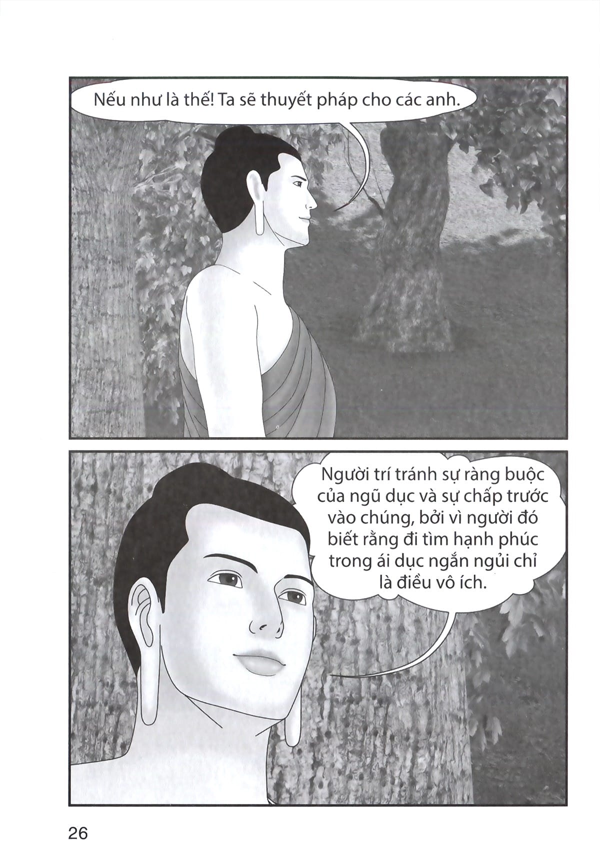 Truyện Tranh Đức Phật Thích Ca - Từ Xuất Gia Đến Hành Đạo - Tập 2