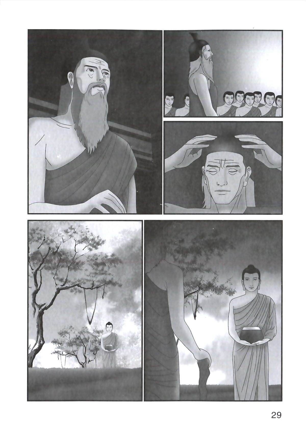 Truyện Tranh Đức Phật Thích Ca - Từ Xuất Gia Đến Hành Đạo - Tập 2